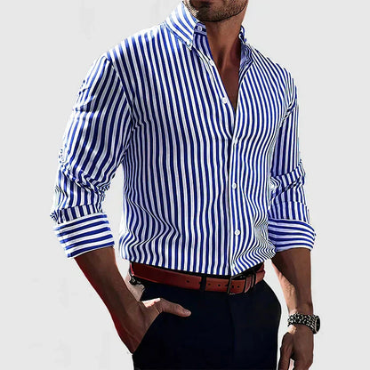 Hassan - Classic Striped Shirt