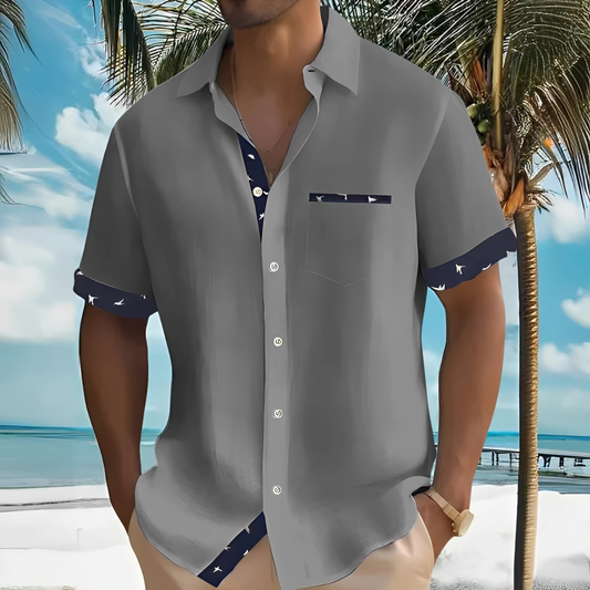 Arjun - Men's casual, loose-fitting shirt