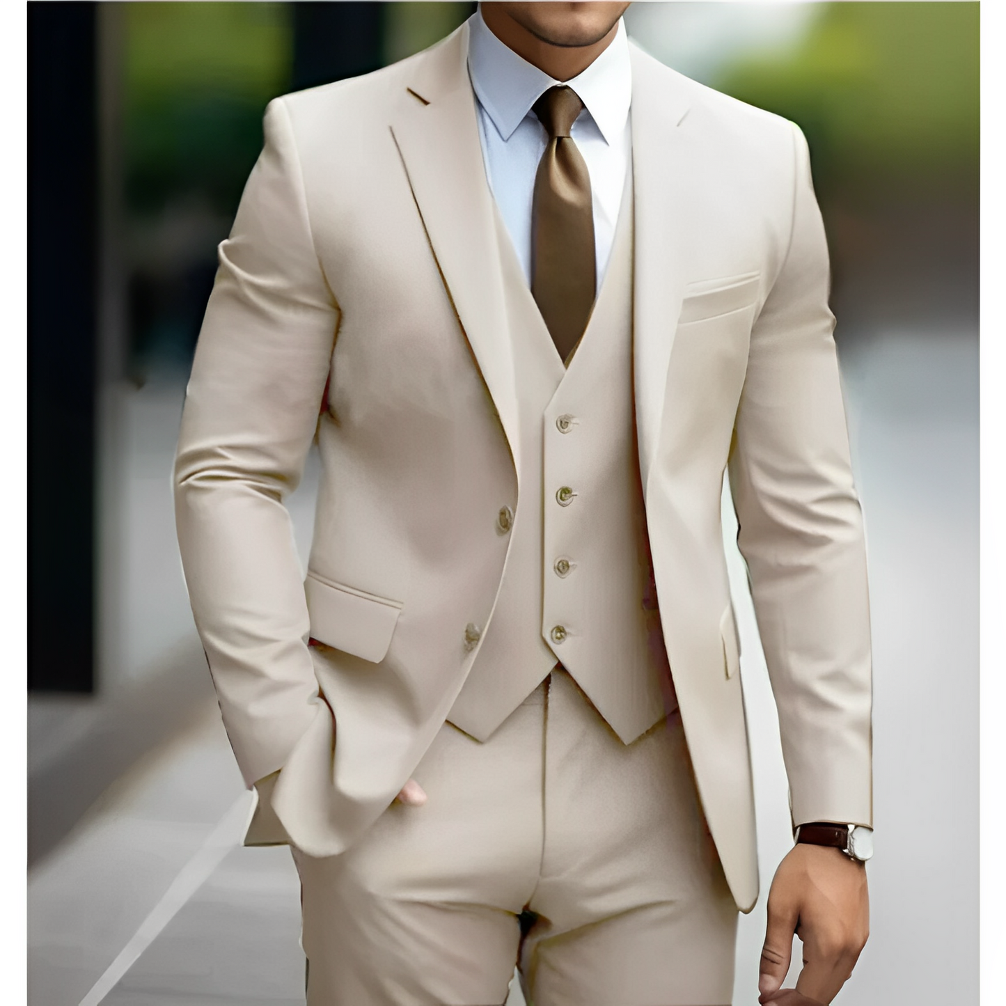 Liam – Stylish 3-Piece Men's Wedding Suit