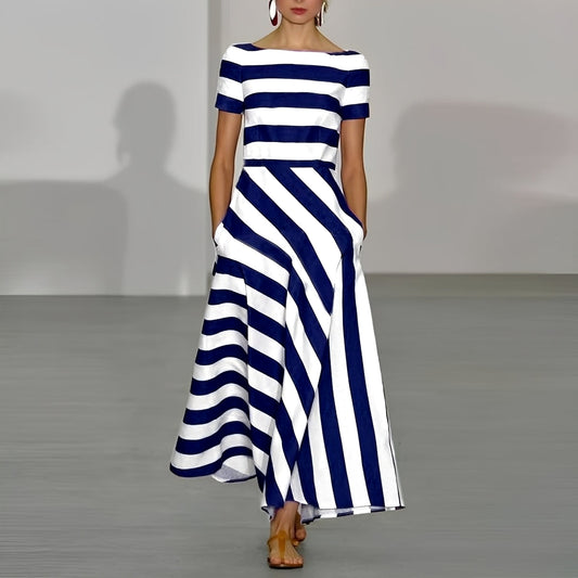 Charmaine – Chic Striped Dress