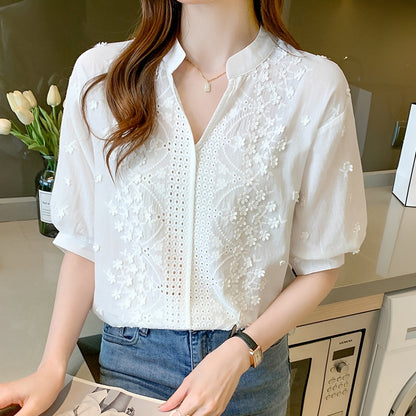 Camille – Chic and Comfortable White Shirt