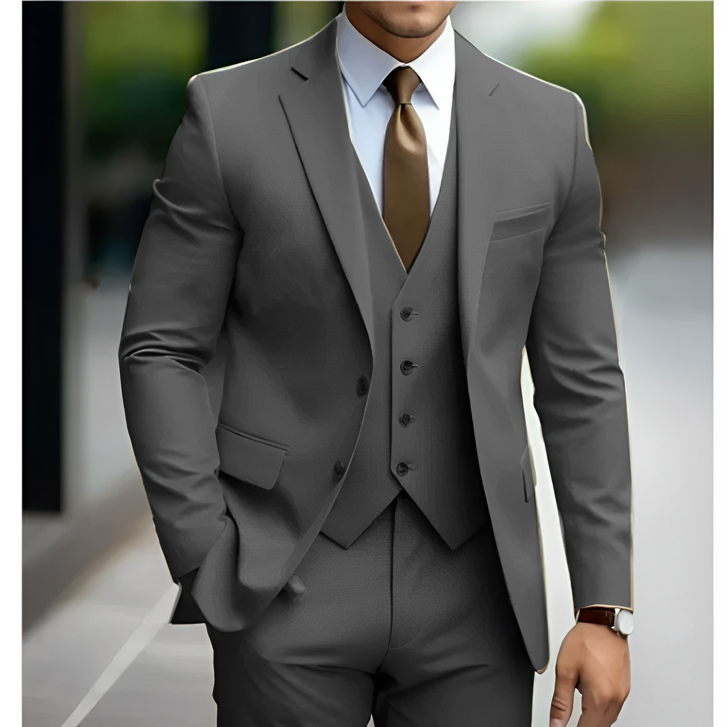Liam – Stylish 3-Piece Men's Wedding Suit
