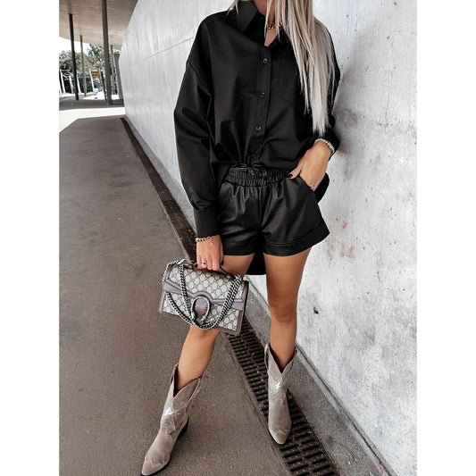 Riley – Long Sleeve V-Neck Shirt