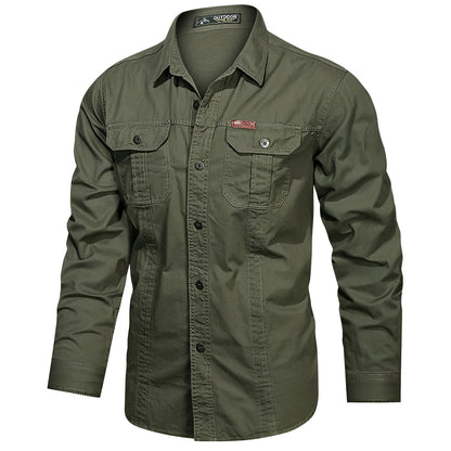 Gabriel – Men's Cargo Shirt with Practical Pockets