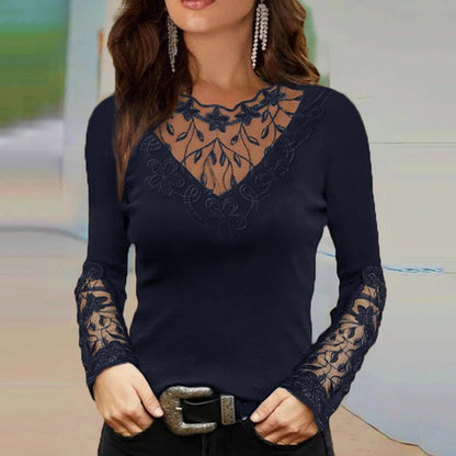 Eliza – Elegant Lace Blouse