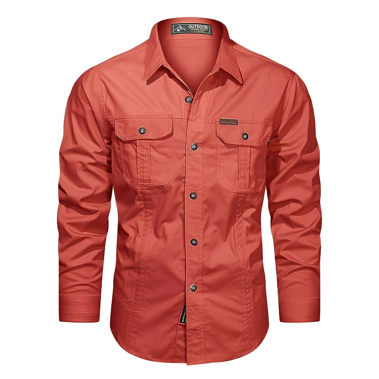 Gabriel – Men's Cargo Shirt with Practical Pockets