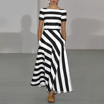 Charmaine – Chic Striped Dress