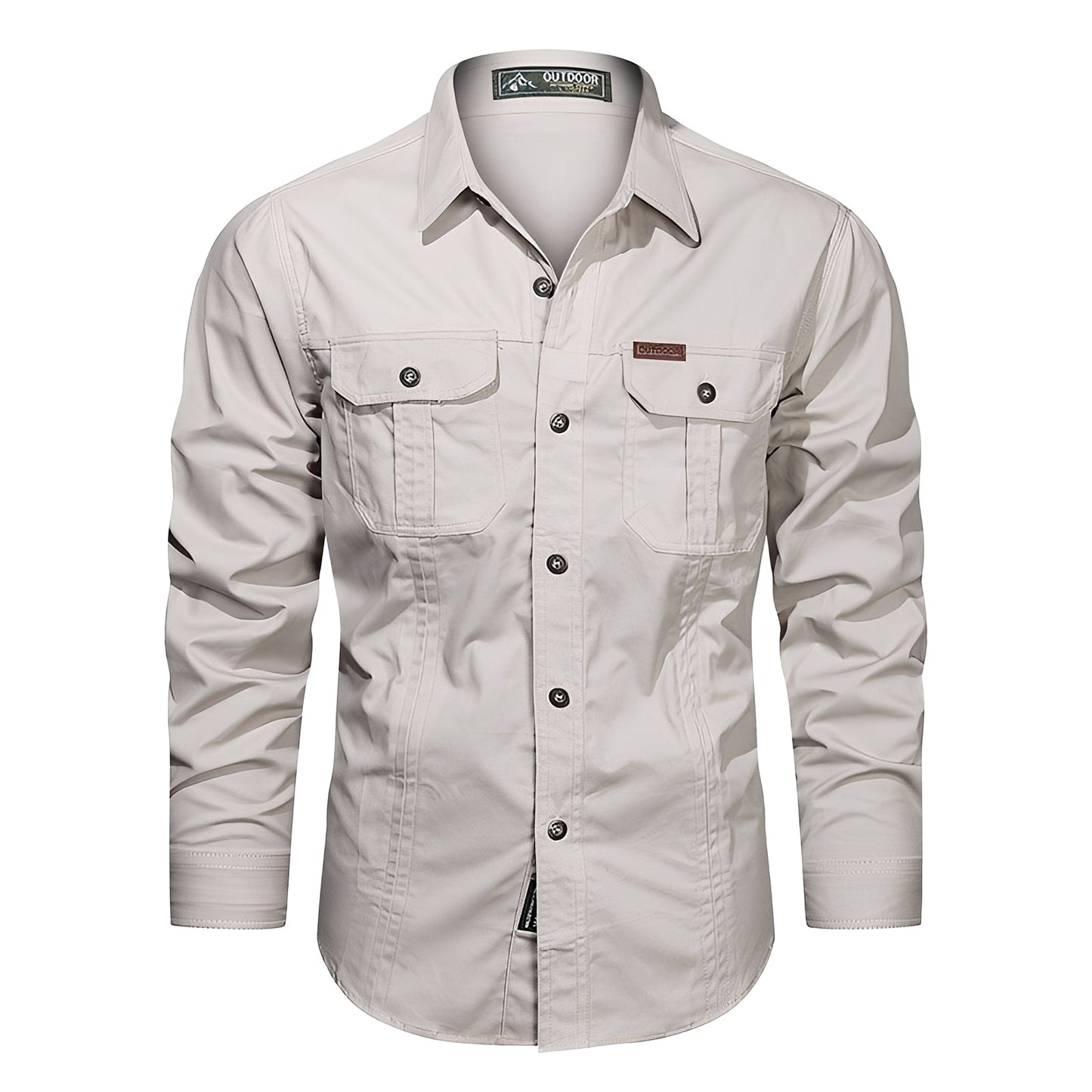 Gabriel – Men's Cargo Shirt with Practical Pockets