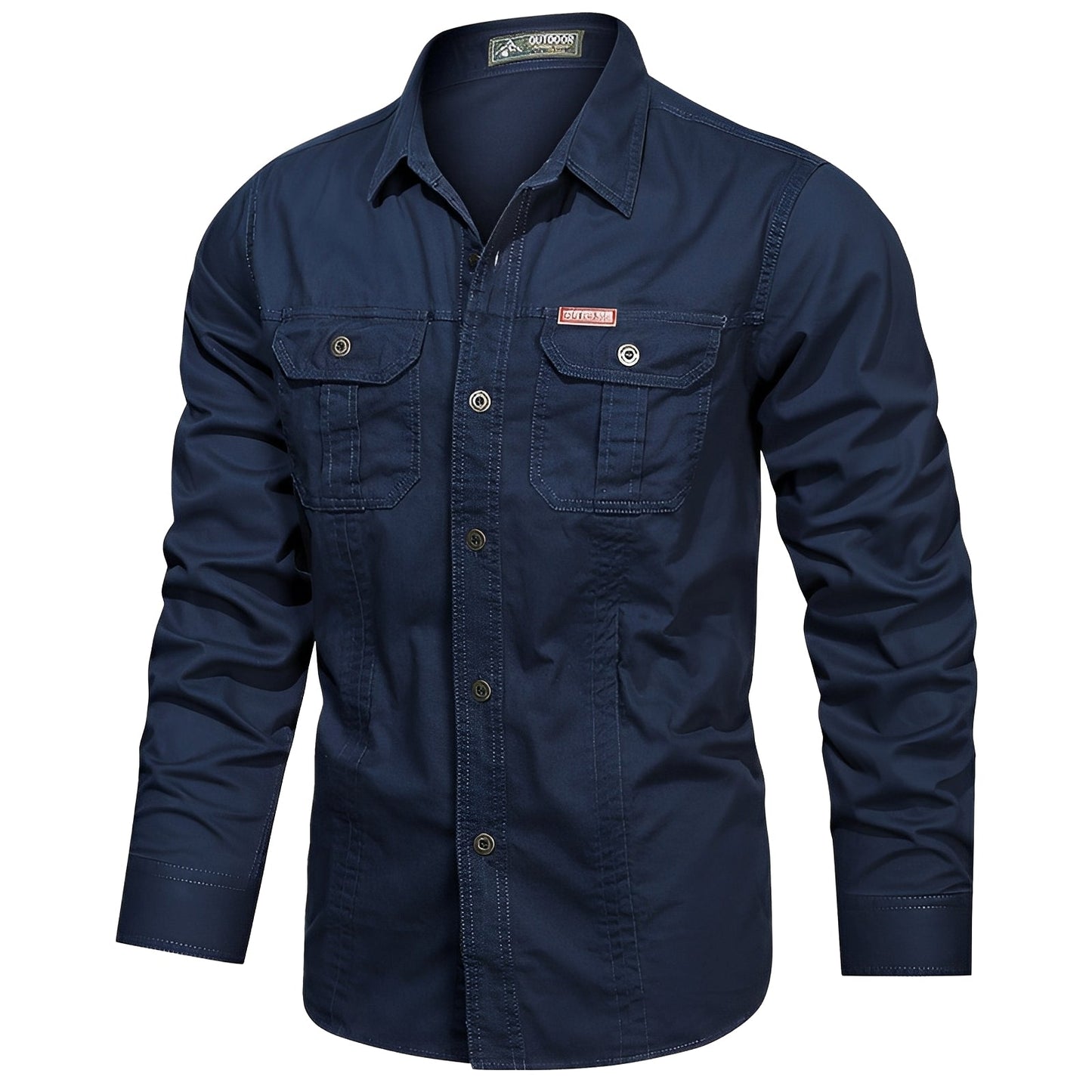 Gabriel – Men's Cargo Shirt with Practical Pockets