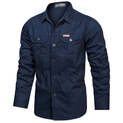 Gabriel – Men's Cargo Shirt with Practical Pockets
