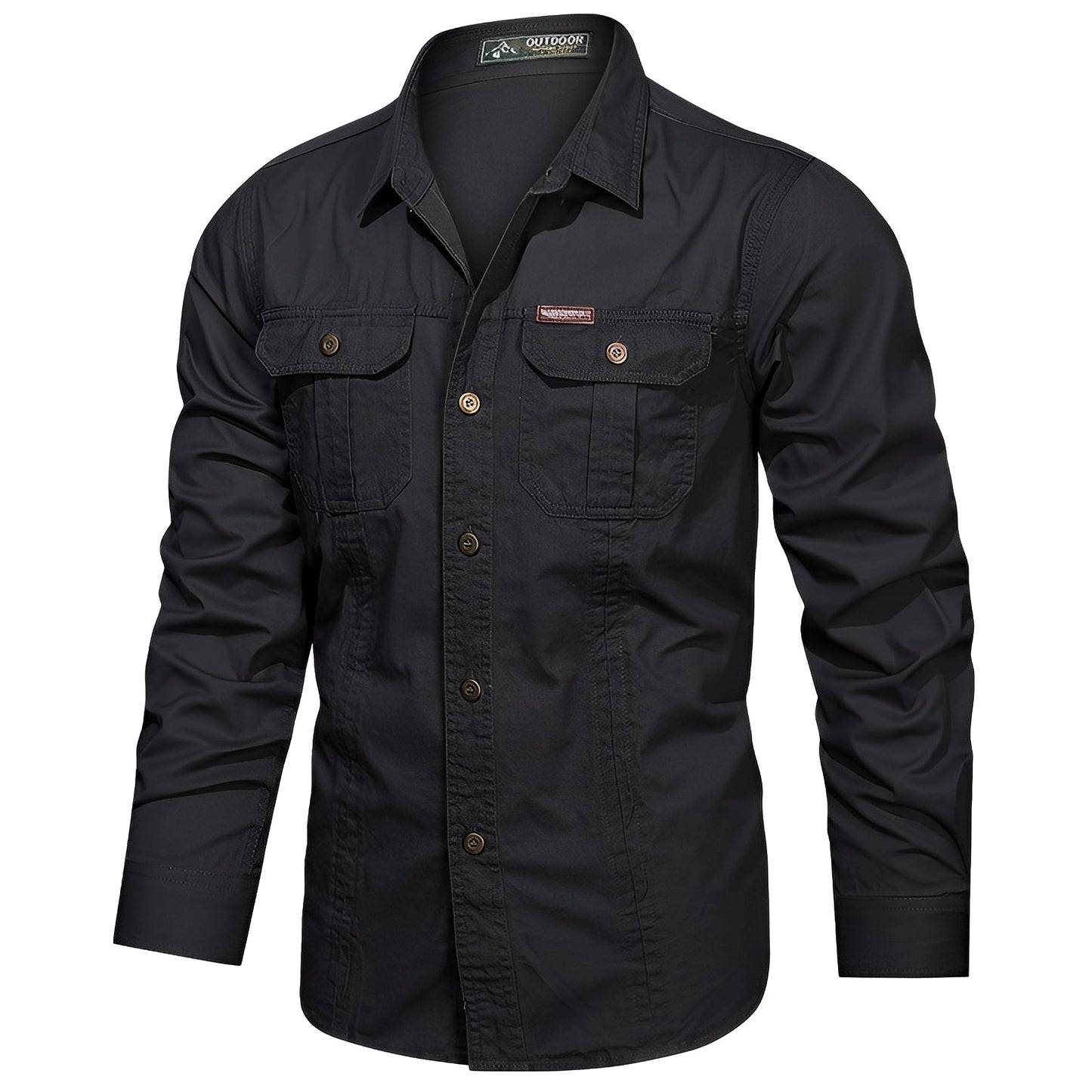Gabriel – Men's Cargo Shirt with Practical Pockets