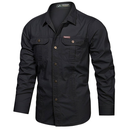 Gabriel – Men's Cargo Shirt with Practical Pockets
