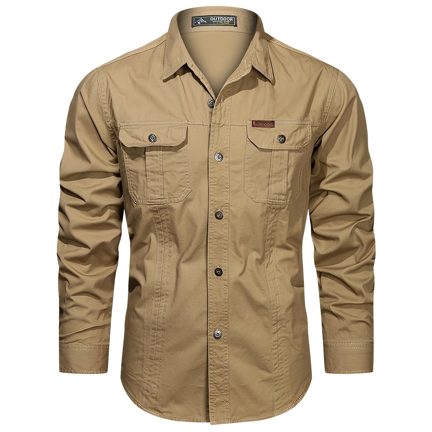 Gabriel – Men's Cargo Shirt with Practical Pockets