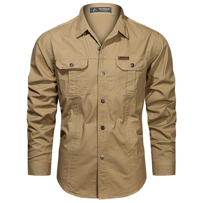 Gabriel – Men's Cargo Shirt with Practical Pockets