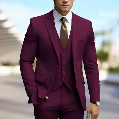 Liam – Stylish 3-Piece Men's Wedding Suit