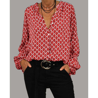 Zara - Casual Blouse with V-Neck