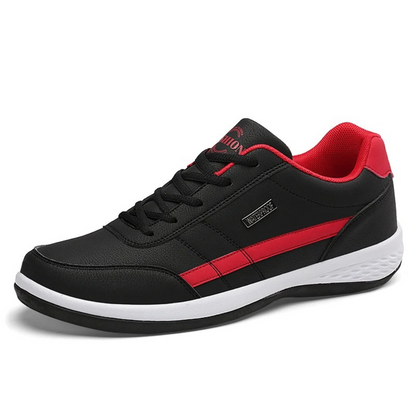 Clarenz - Men's Leather Sneakers with Orthopedic Comfort