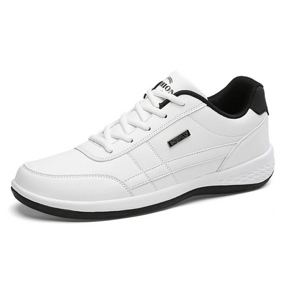 Clarenz - Men's Leather Sneakers with Orthopedic Comfort