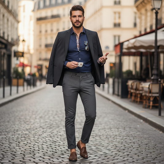 Adrien – Elegant Long Sleeve Shirt