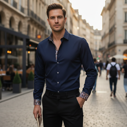 Adrien – Elegant Long Sleeve Shirt