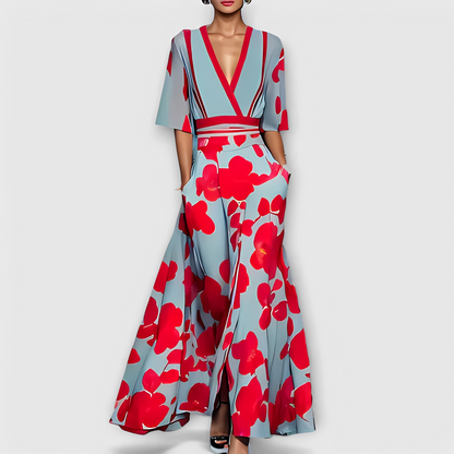 Merlin - Stylish floral dress for women