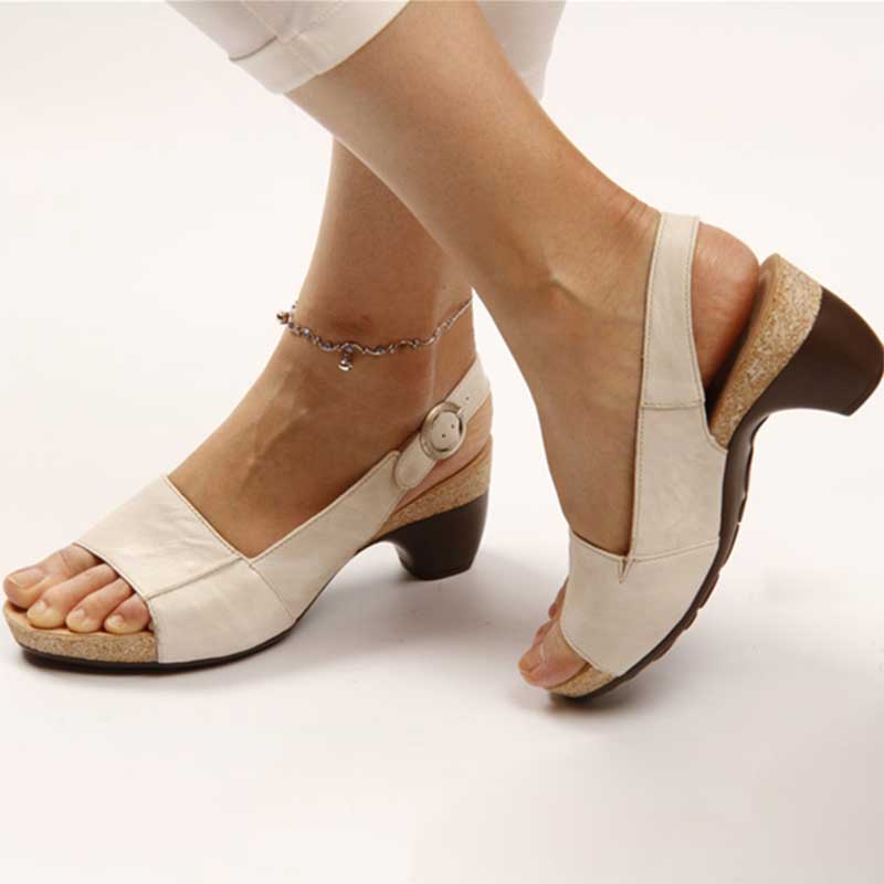Victoria - Orthopedic heeled sandals